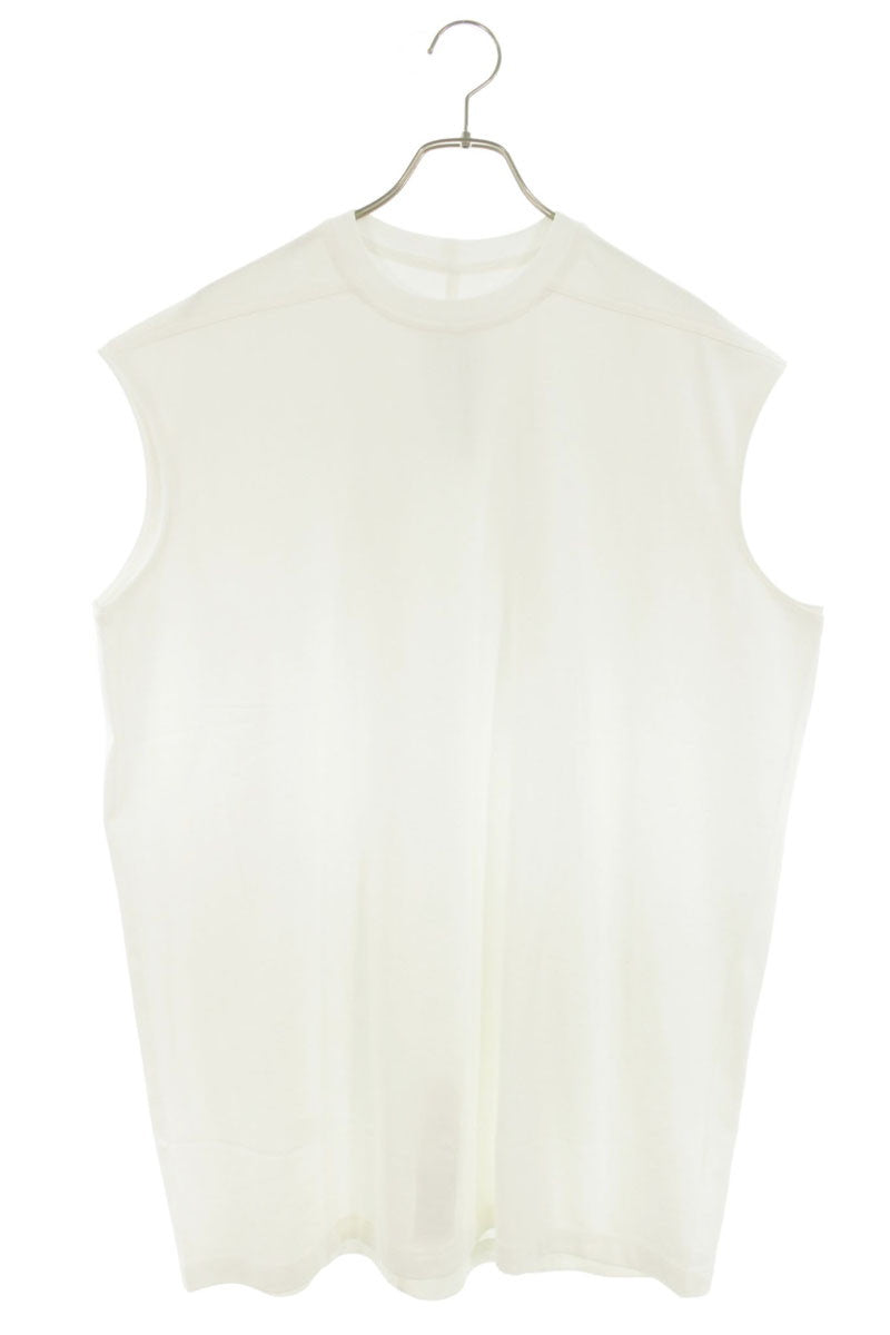 Rick Owens Cotton Tank Top White Size S
