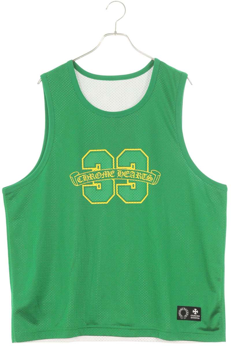 Chrome Hearts MESH WARM UP JERSEY Reversible Tank Top Size L