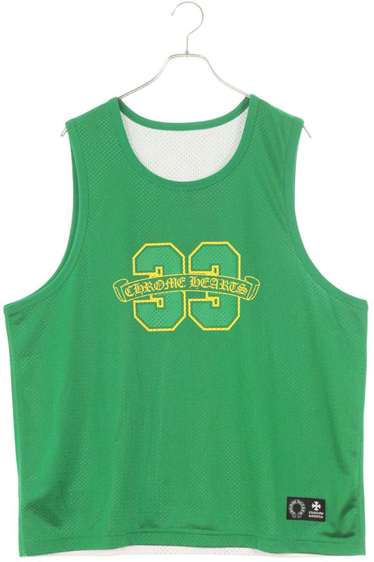 Chrome Hearts MESH WARM UP JERSEY Reversible Tank Top Size L