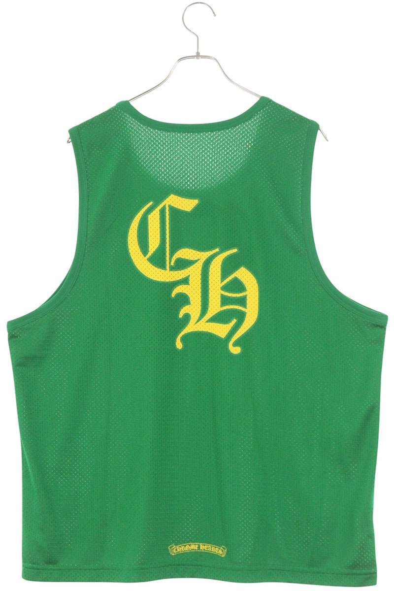 Chrome Hearts MESH WARM UP JERSEY Reversible Tank Top Size L