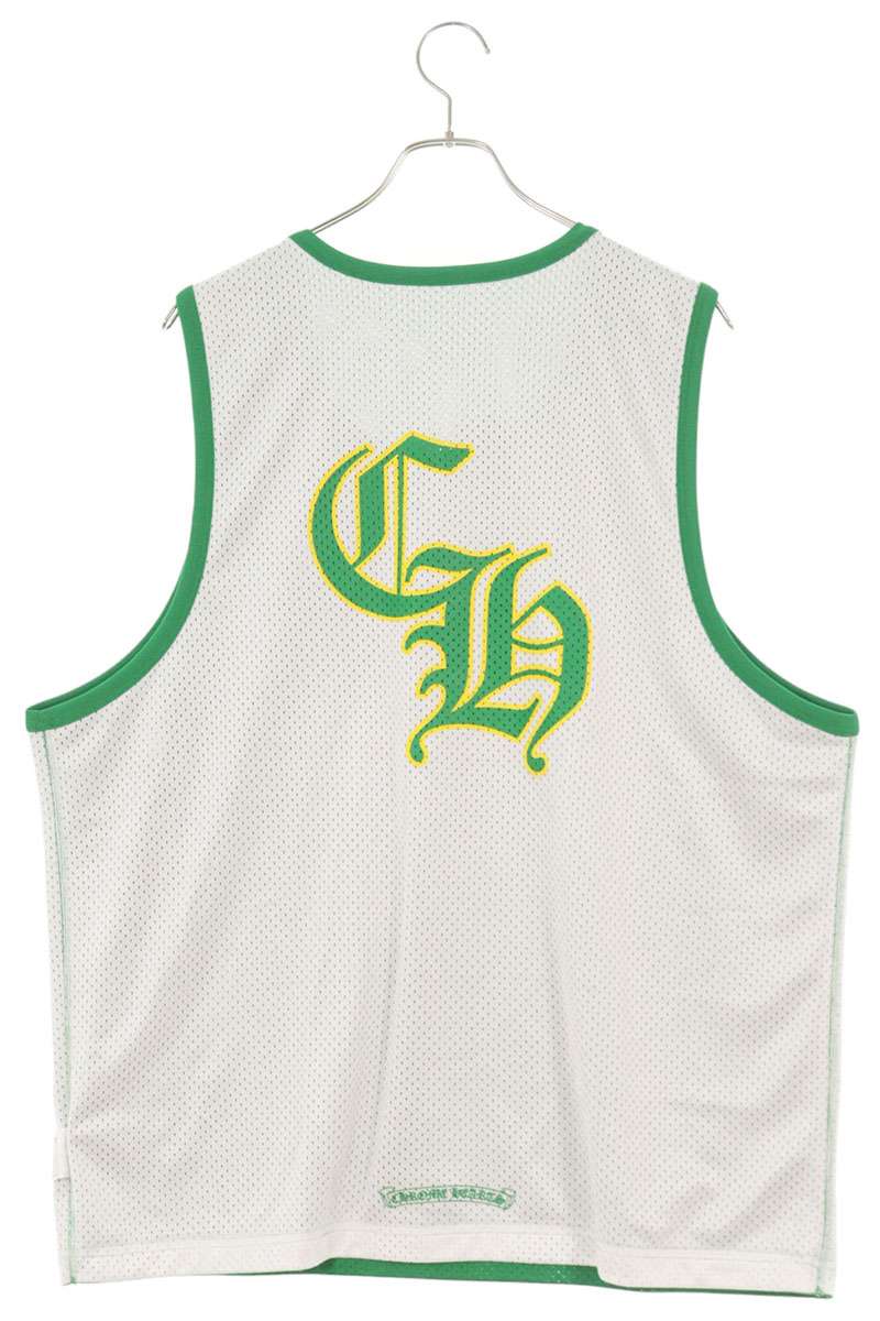 Chrome Hearts MESH WARM UP JERSEY Reversible Tank Top Size L