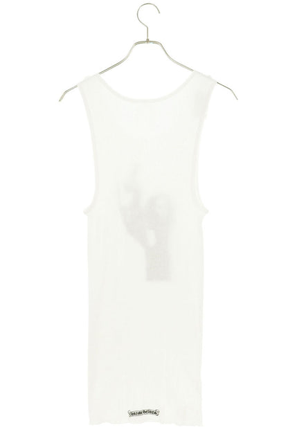 Chrome Hearts RIB TANK Richard Stark Print Tank White Size L