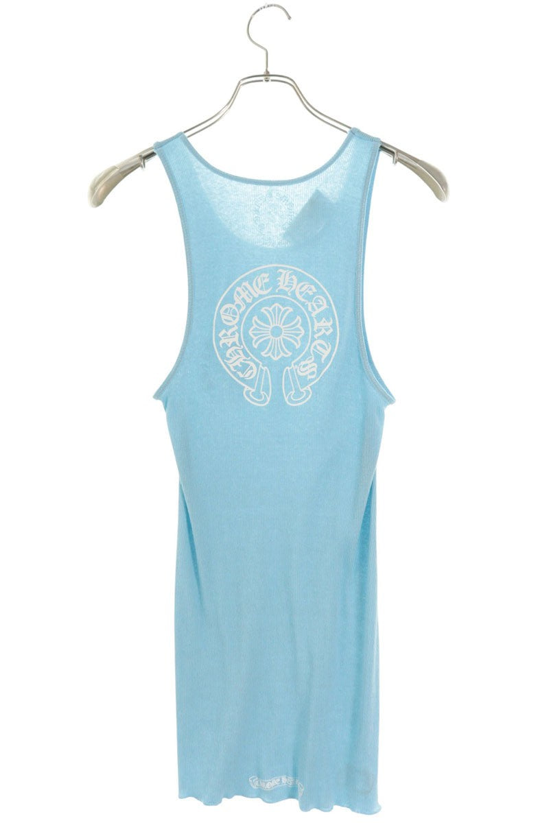 Chrome Hearts Horseshoe Print Rib Tank Top Multi Size L