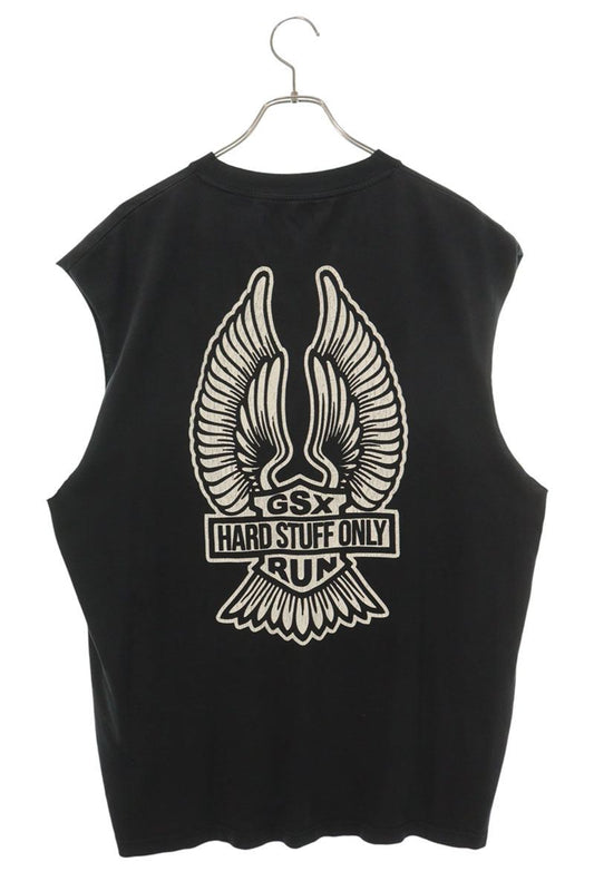 GOD SELECTION XXX 26SS Logo Print T-Shirt Black Size XL