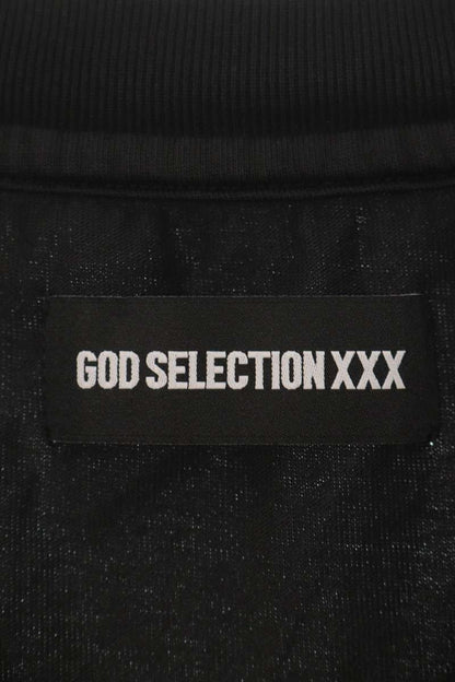 GOD SELECTION XXX 26SS Logo Print T-Shirt Black Size XL