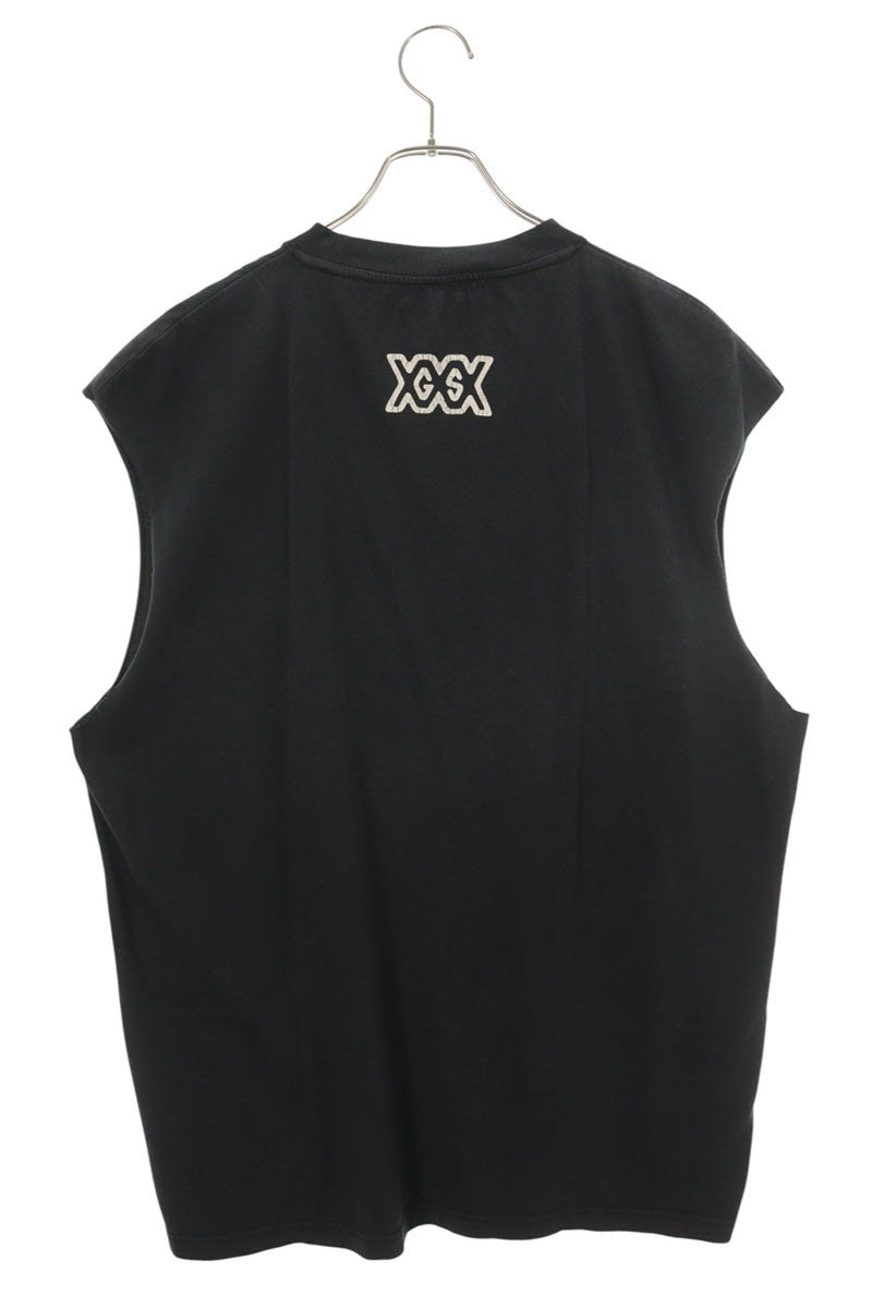 GOD SELECTION XXX 26SS Logo Print T-Shirt Black Size XL