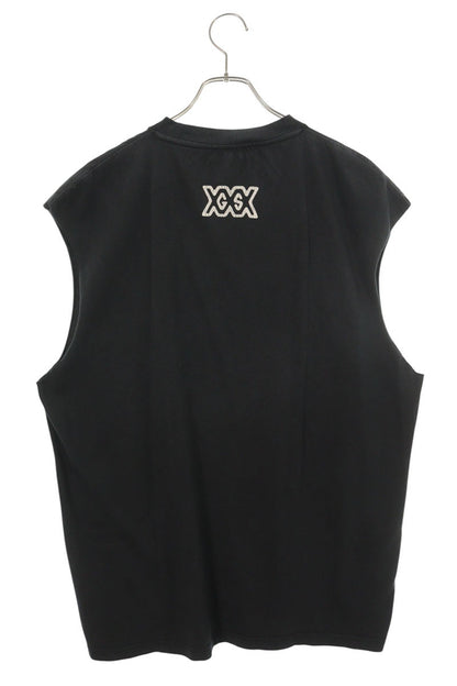 GOD SELECTION XXX 26SS Logo Print T-Shirt Black Size XL
