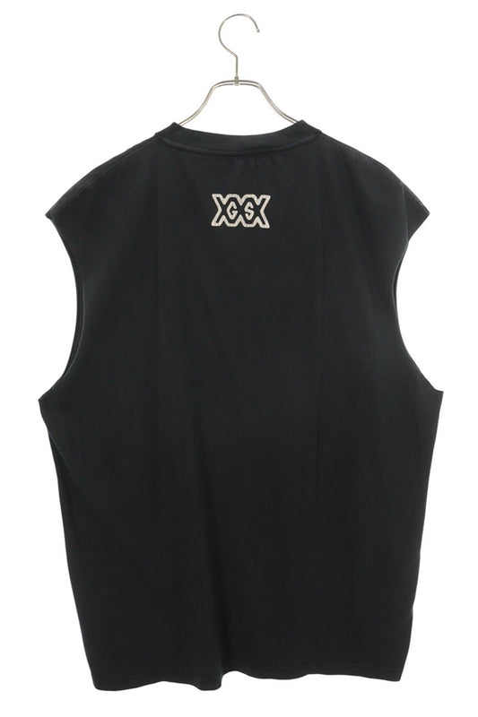 GOD SELECTION XXX 26SS Logo Print T-Shirt Black Size XL