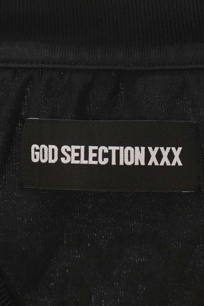 GOD SELECTION XXX 26SS Logo Print T-Shirt Black Size XL