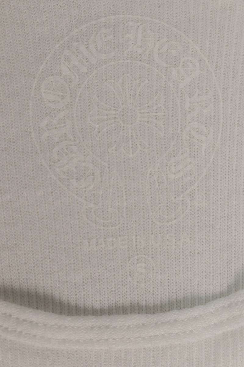 Chrome Hearts Richard Stark Print Rib Tank Top White Size S