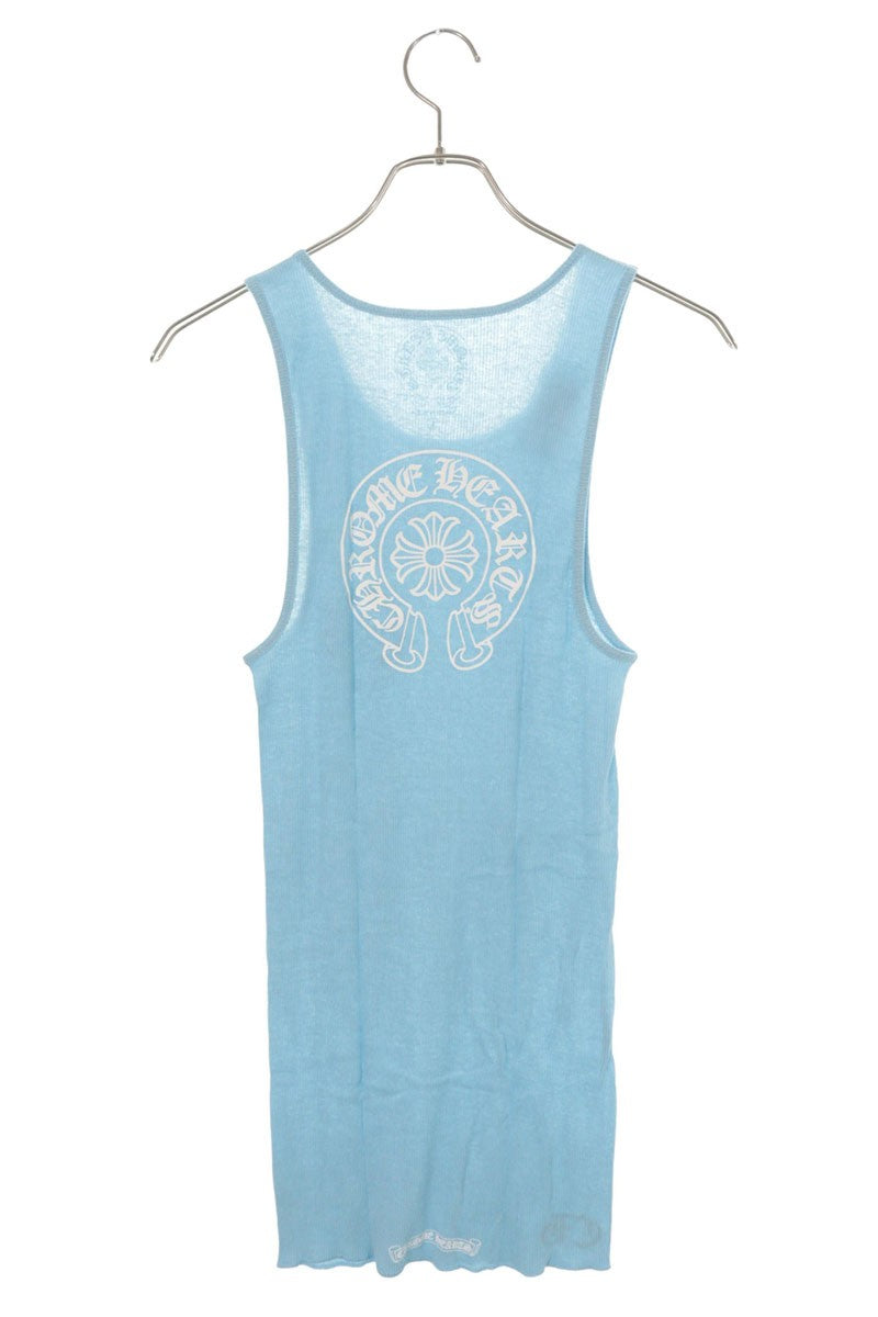 Chrome Hearts Horseshoe Logo Rib Tank Top Multi Size L