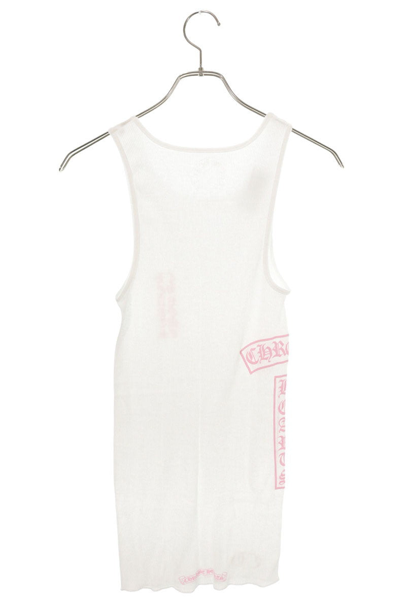 Chrome Hearts T-Bar Logo Rib Tank Top Multi Size S