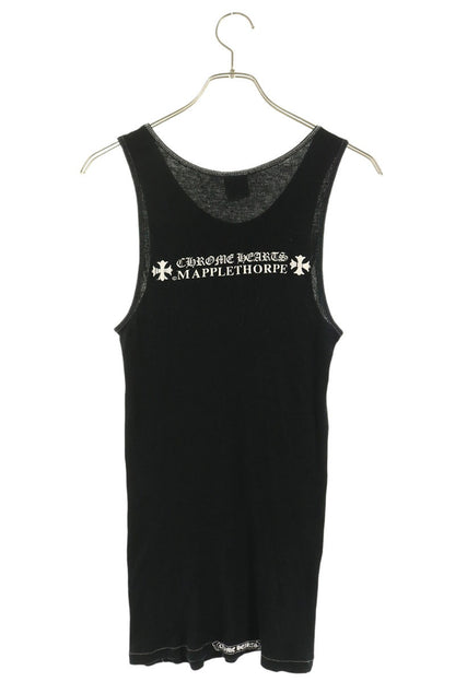 Chrome Hearts Mapplethorpe Print Rib Tank Top Black Size L