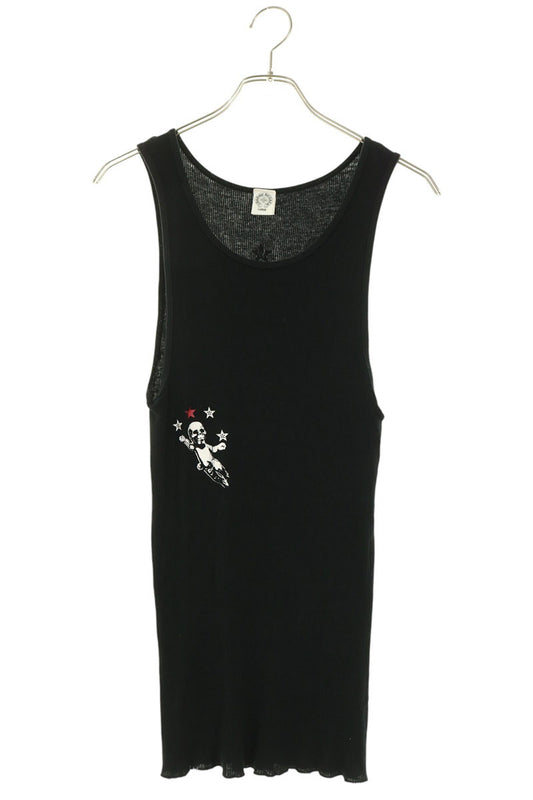 Chrome Hearts RIB TANK FOTI Print Tank Top Black Size L