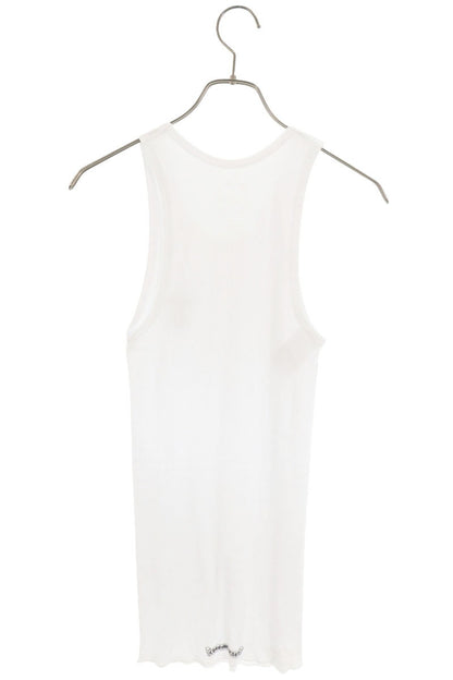 Chrome Hearts CH Flare Beaded Cotton Tank Top Size MED/LRG