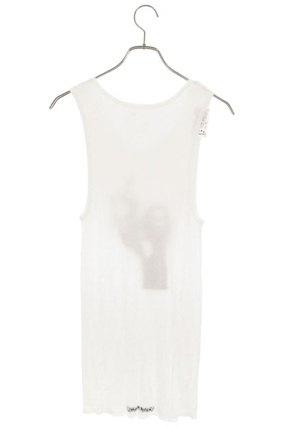 Chrome Hearts RIB TANK Richard Stark White Black Size L