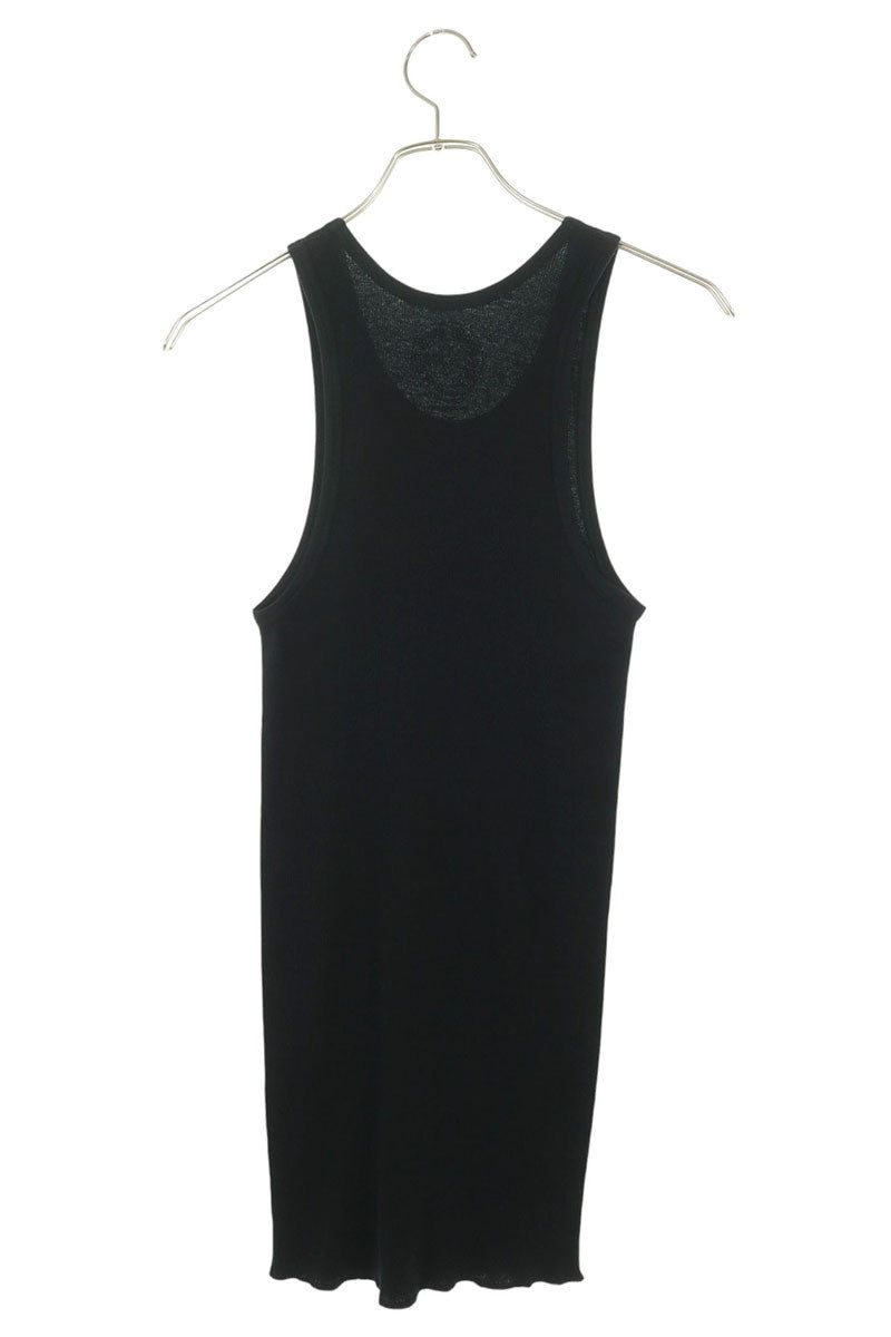 Chrome Hearts Beaded CH Plus Embroidered Top Black Size M