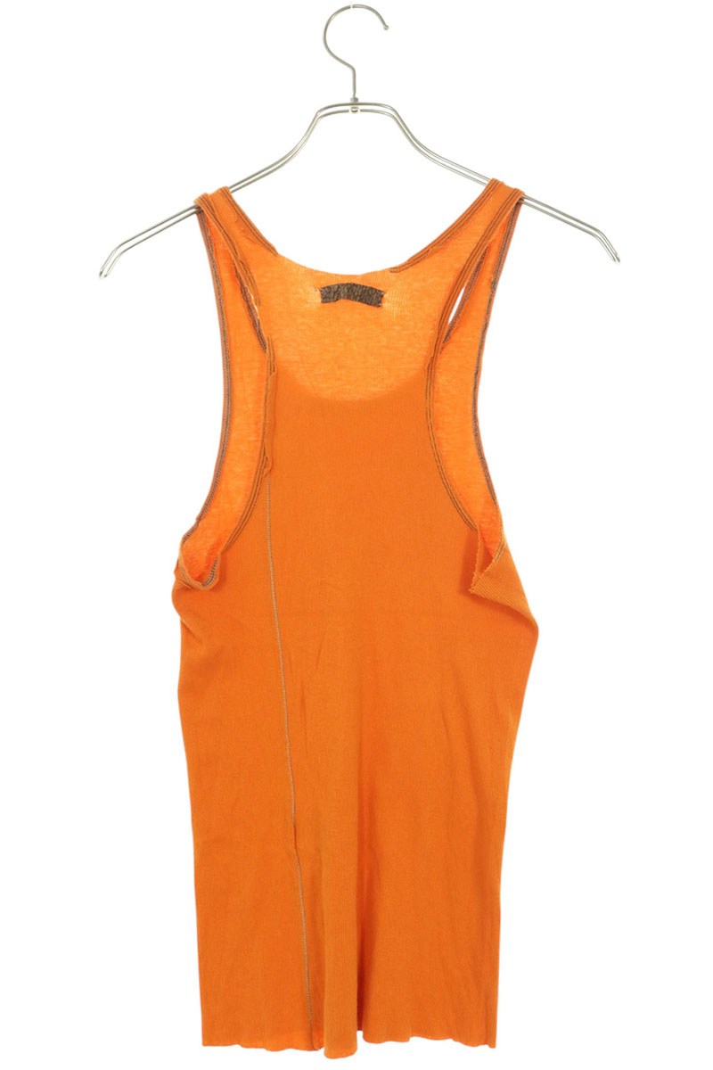 IF SIX WAS NINE Cotton Tank Top Orange Size 1