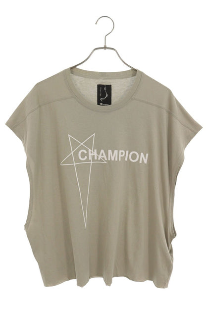 Rick Owens x Champion MICRO TATLIN T T-Shirt Gray Size L