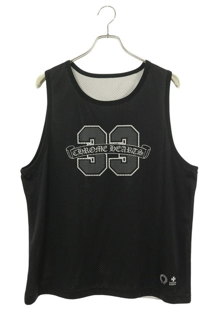 Chrome Hearts Reversible Mesh Logo Print Tank Top Size M