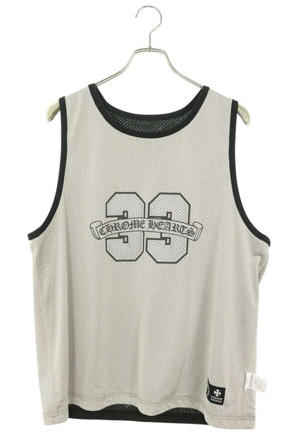 Chrome Hearts Reversible Mesh Logo Print Tank Top Size M