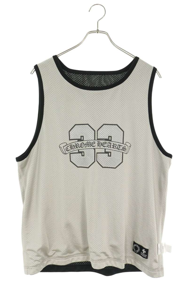 Chrome Hearts MESH WARM UP JERSEY Reversible Tank Top Size M