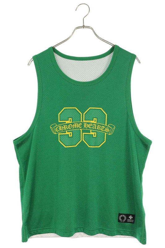 Chrome Hearts MESH WARM UP JERSEY CH Logo Tank Top Size M