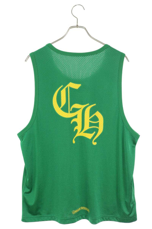 Chrome Hearts MESH WARM UP JERSEY CH Logo Tank Top Size M