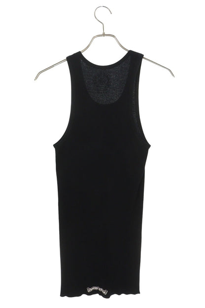 Chrome Hearts CH Plus Bead Cotton Tank Black Blue Size M/L