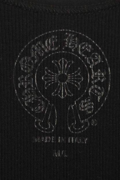 Chrome Hearts CH Plus Bead Cotton Tank Black Blue Size M/L