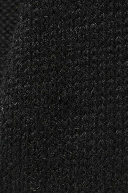 Chrome Hearts Dagger Zip Alpaca Knit Vest Black Size L