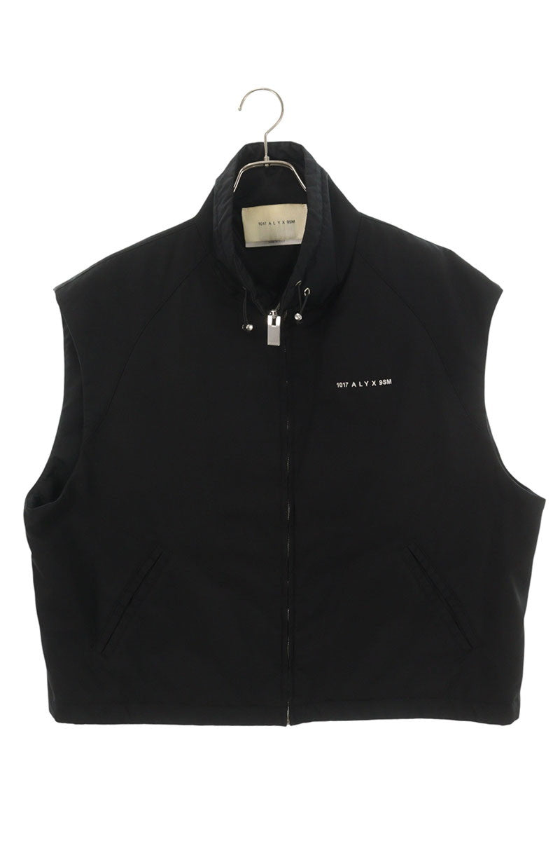 ALYX Embroidered Logo Sail Nylon Vest Black Size L