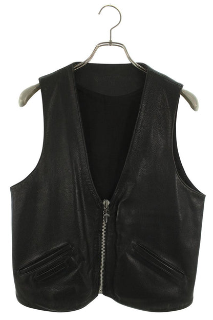 Chrome Hearts #10 Dagger Zip Back Gunslinger Old Vest Size M