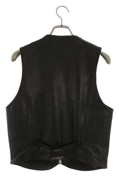 Chrome Hearts #10 Dagger Zip Back Gunslinger Old Vest Size M