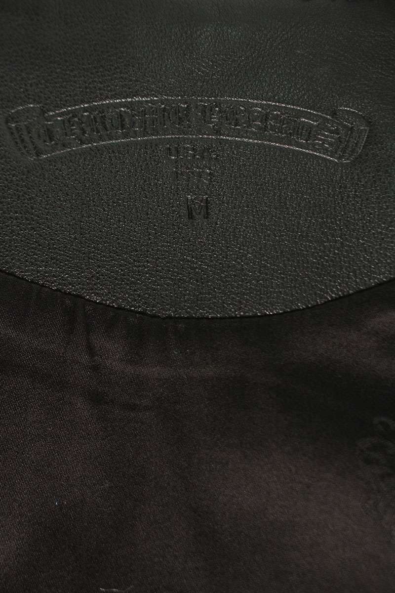 Chrome Hearts #10 Dagger Zip Back Gunslinger Old Vest Size M