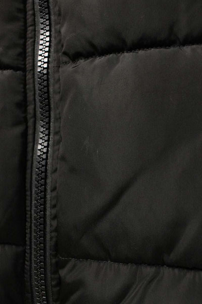 DIESEL Rubber Logo Padded Vest Black Size L