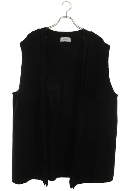 Lea Boberg Wool Knit Vest Black Size XXL