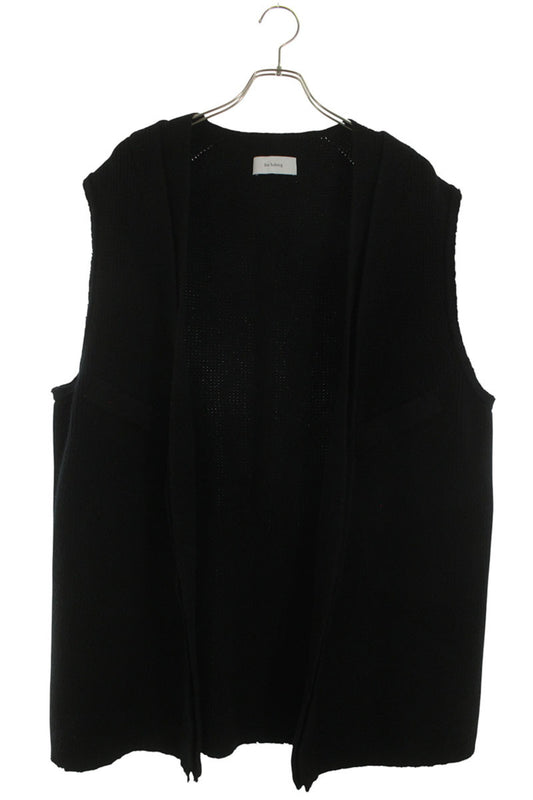 Lea Boberg Wool Knit Vest Black Size XXL