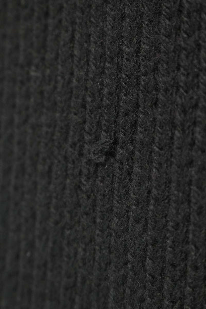 Lea Boberg Wool Knit Vest Black Size XXL