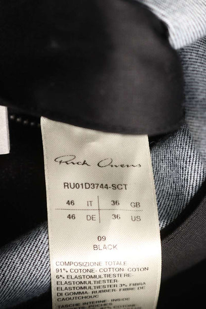 Rick Owens 24SS Cutout Outer Shirt Vest Black Size S