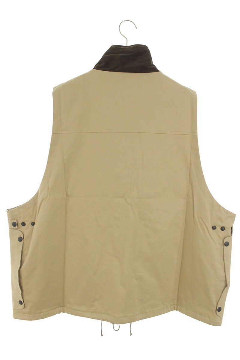 PORTRAITE Cotton OVER VEST Beige Size M