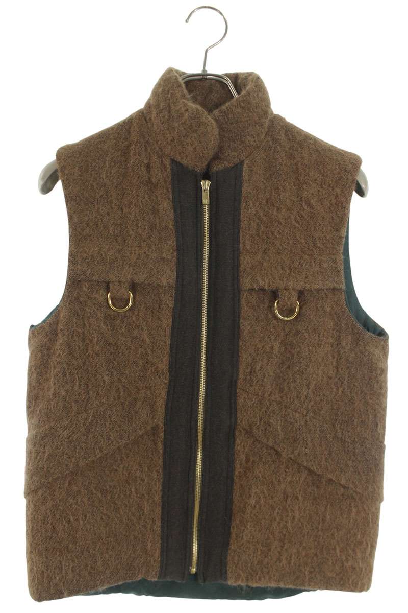 kolor Alpaca Shaggy Double-Face Vest Multi Size S