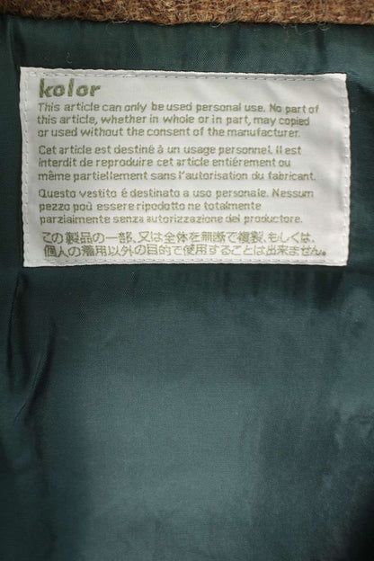 kolor Alpaca Shaggy Double-Face Vest Multi Size S