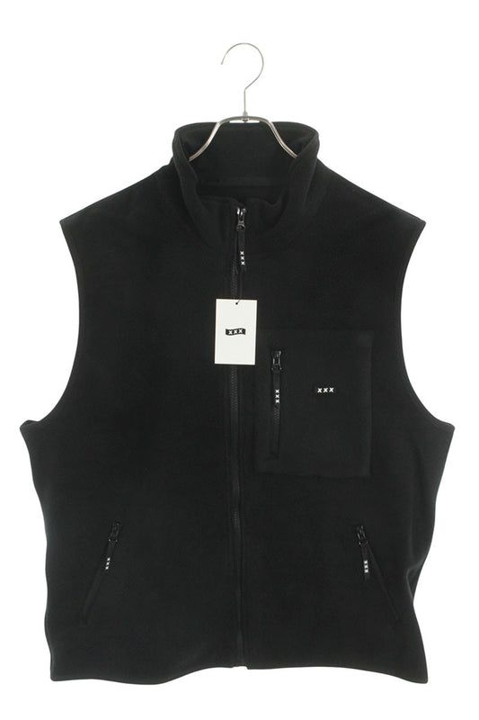 GOD SELECTION XXX Fleece Vest Black Size M