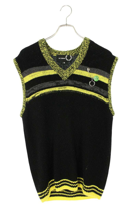 FRED PERRY x RAF SIMONS Knit Vest Size M