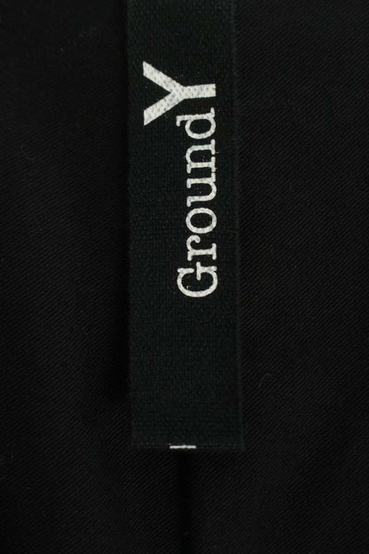 GroundY 21AW Wool Work Jacket Vest Black Size L