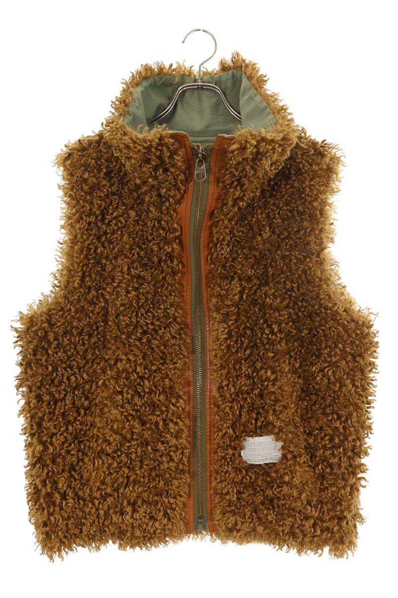 kolor 25AW Reversible Damaged Fur Vest Multi Size M