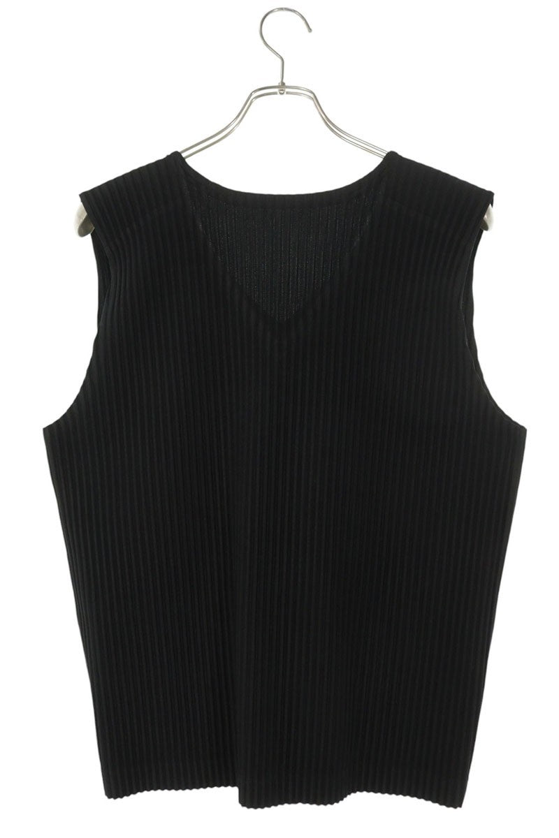 ISSEY MIYAKE PLEATS PLEASE Pleated Vest Black Size M