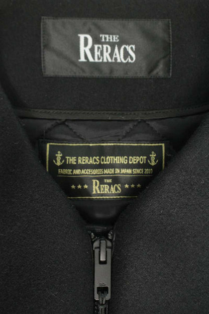 THE RERACS 17FW Boa Panel Wool Vest Black Size S