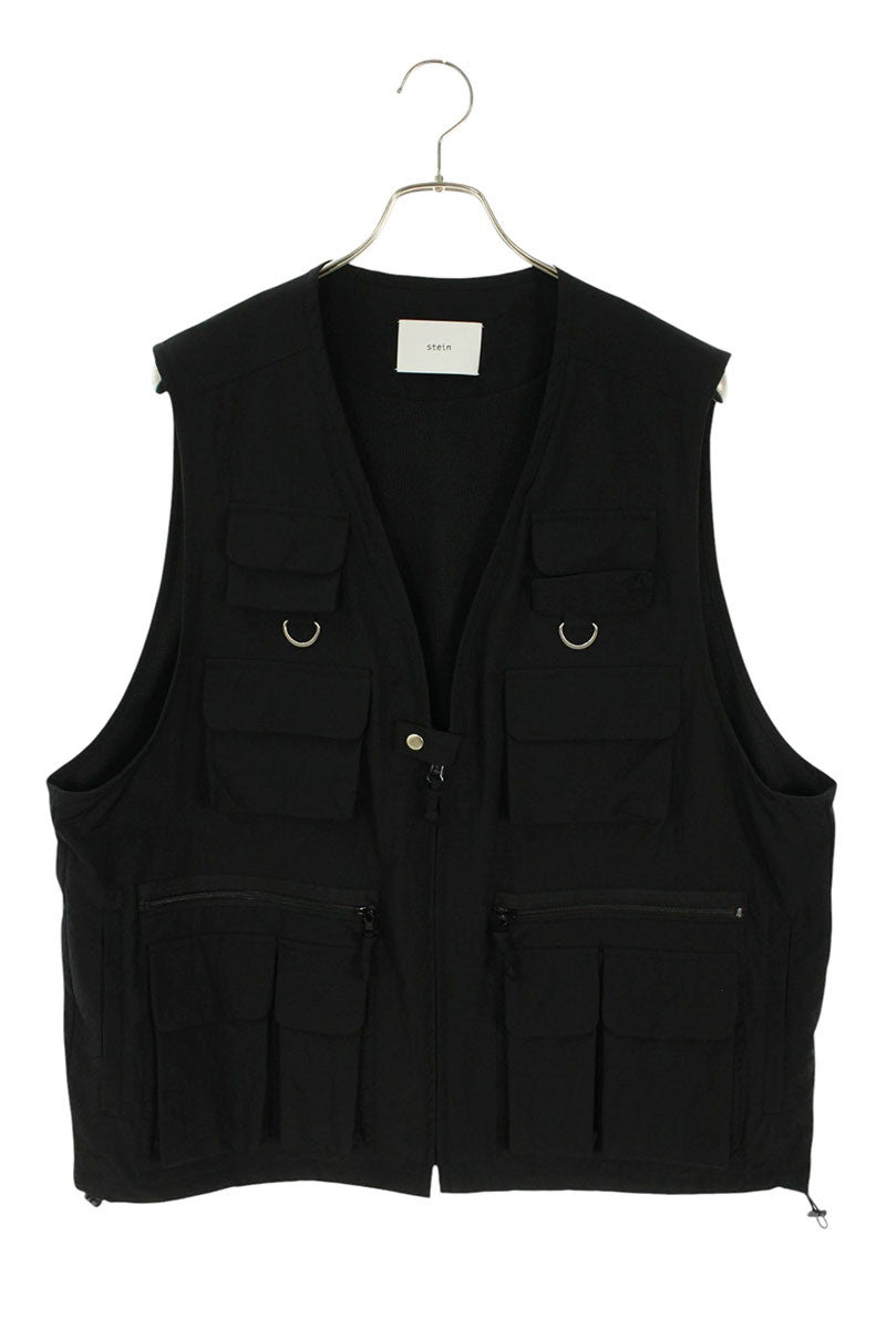stein 24SS Nylon Multi-Pocket Vest Black Size M